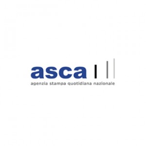 Il marchio realizzato per l'Agenzia di stampa ASCA